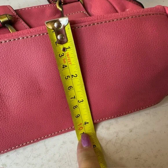 Genuine Pink Leather Purse - Picture 10 of 10